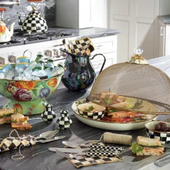 MacKenzie-Childs Bar Entertaining|Serveware<Courtly Check Pinch Bowl