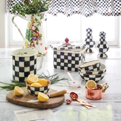 MacKenzie-Childs Bar Entertaining|Serveware<Courtly Check Pinch Bowl