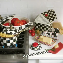 MacKenzie-Childs Kitchen Storage & Organization<Courtly Check Recipe Box