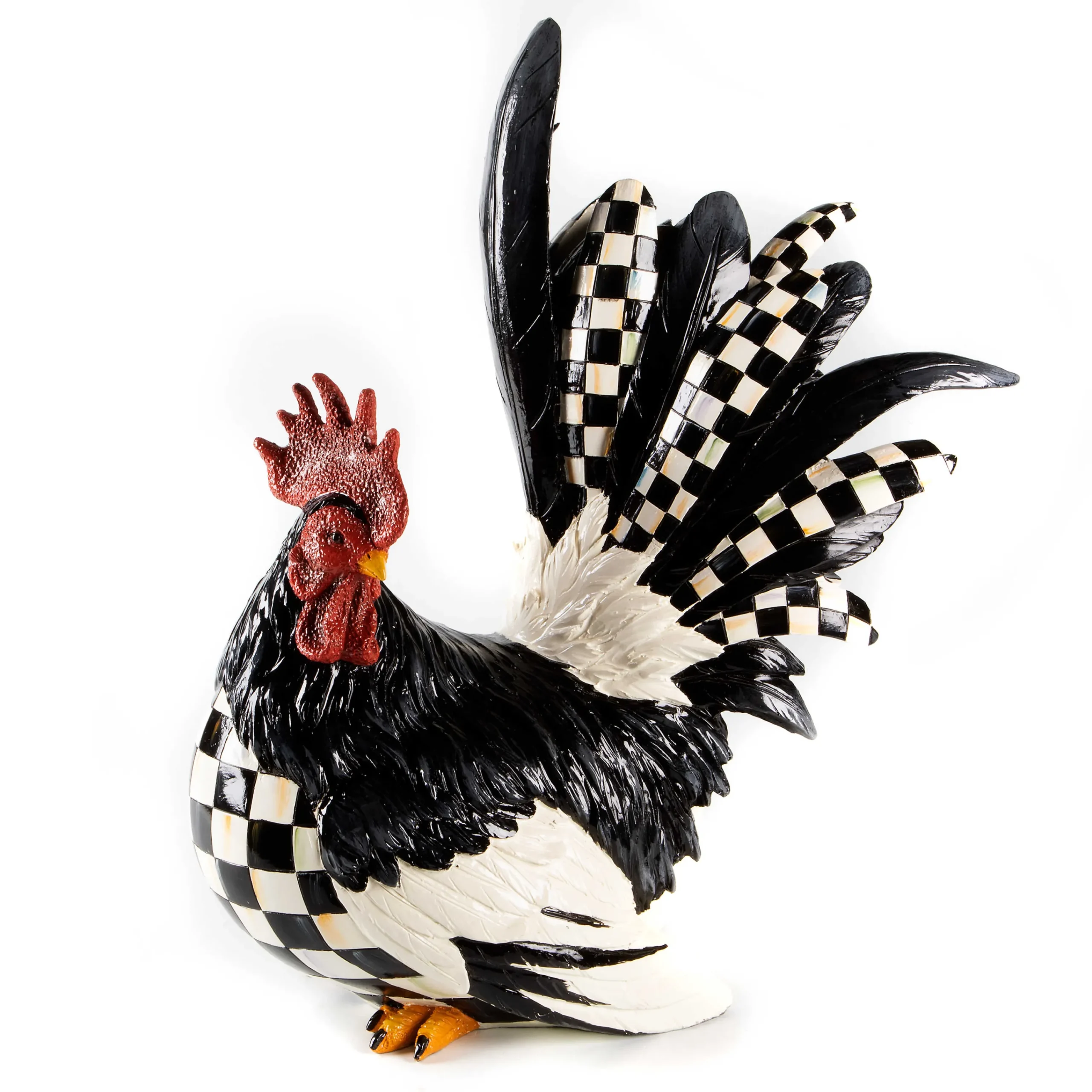 MacKenzie-Childs Spring|Room Accents<Courtly Check Rooster