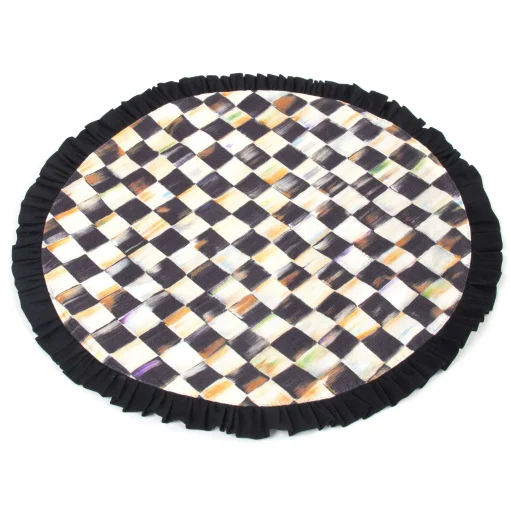 MacKenzie-Childs Table Accessories|Kitchen & Table Linens<Courtly Check Round Placemat