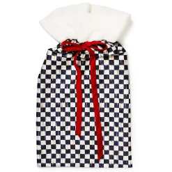 MacKenzie-Childs Finishing Touches|Room Accents<Courtly Check Santa Bag