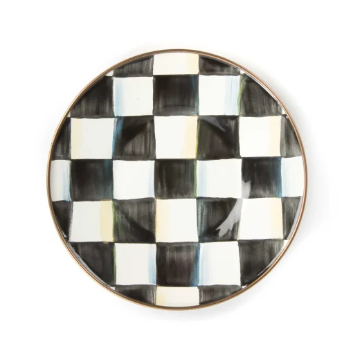 MacKenzie-Childs The Coffee Shop|Dinnerware & Flatware<Courtly Check Saucer