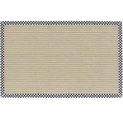 MacKenzie-Childs Rugs<Courtly Check Sisal Wool Herringbone 6' x 9' Rug