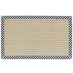 MacKenzie-Childs Rugs<Courtly Check Sisal Wool Herringbone 3' x 5' Rug