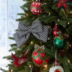 MacKenzie-Childs Finishing Touches|Room Accents<Courtly Check Small Bow