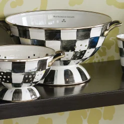 MacKenzie-Childs Kitchen Utensils & Tools<Courtly Check Small Colander