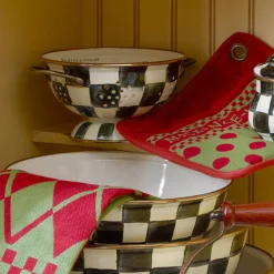 MacKenzie-Childs Kitchen Utensils & Tools<Courtly Check Small Colander