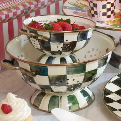 MacKenzie-Childs Kitchen Utensils & Tools<Courtly Check Small Colander