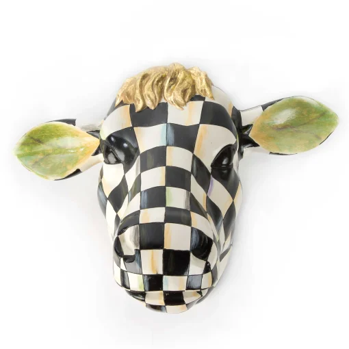 MacKenzie-Childs Spring<Courtly Check Small Cow