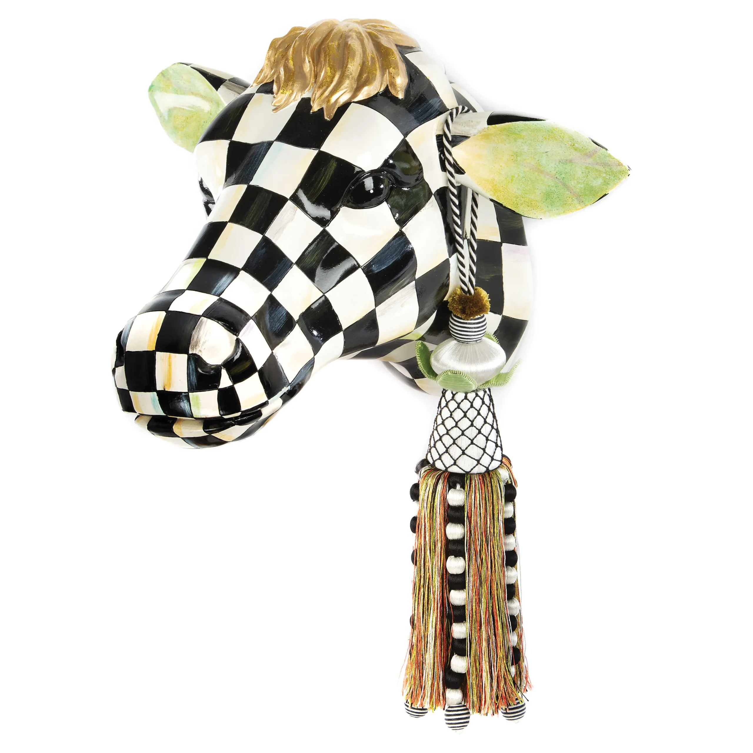 MacKenzie-Childs Spring<Courtly Check Small Cow
