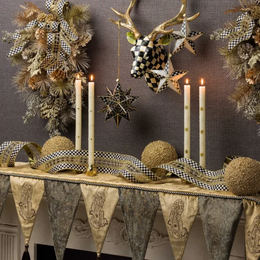 MacKenzie-Childs Holiday<Courtly Check Small Deer