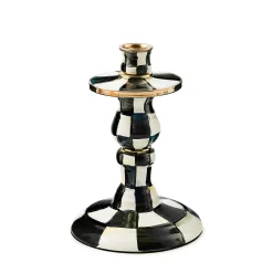 MacKenzie-Childs Candles & Fragrances|Table Accessories<Courtly Check Small Enamel Candlestick