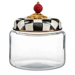 MacKenzie-Childs Room Accents<Courtly Check Small Kitchen Canister