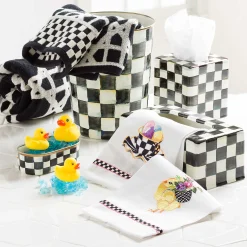 MacKenzie-Childs Bath & Bath Accessories|Room Accents<Courtly Check Standard Tissue Box Cover
