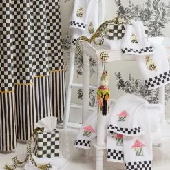 MacKenzie-Childs Bath & Bath Accessories|Room Accents<Courtly Check Standard Tissue Box Cover