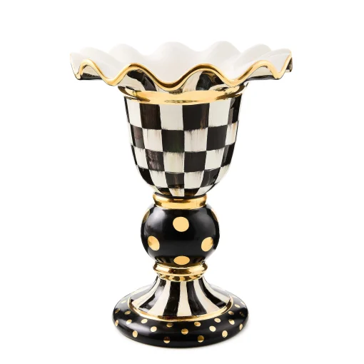 MacKenzie-Childs Room Accents<Courtly Check Stately Vase