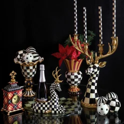 MacKenzie-Childs Room Accents<Courtly Check Stately Vase
