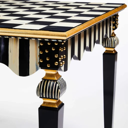 MacKenzie-Childs Dining Room & Kitchen<Courtly Check  Stripe Game Table
