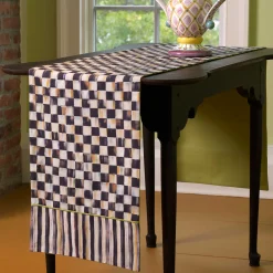 MacKenzie-Childs Kitchen & Table Linens<Courtly Check  Stripe Table Runner