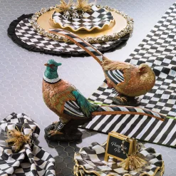 MacKenzie-Childs Kitchen & Table Linens<Courtly Check  Stripe Table Runner
