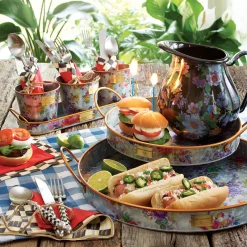 MacKenzie-Childs Dinnerware & Flatware<Courtly Check Supper Club 3-Piece Place Setting