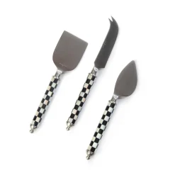 MacKenzie-Childs Serveware<Courtly Check Supper Club Cheese Knife Set