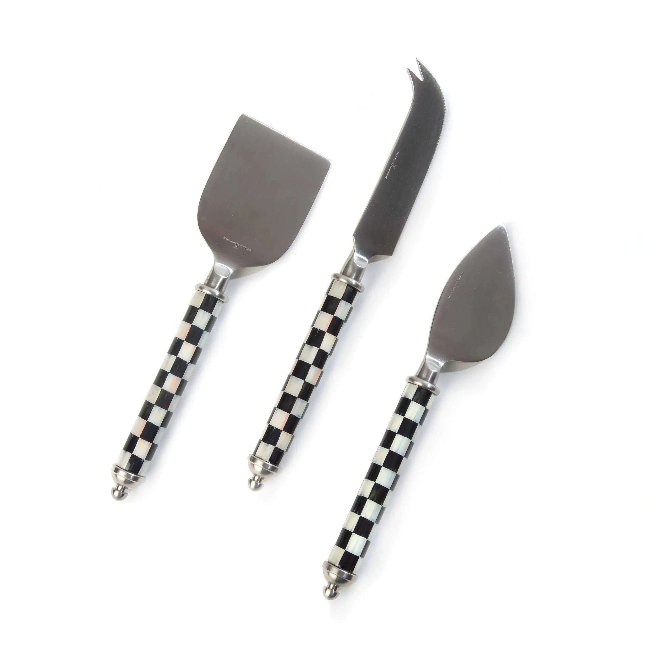 MacKenzie-Childs Serveware<Courtly Check Supper Club Cheese Knife Set