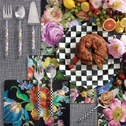 MacKenzie-Childs Fall Entertaining|Serveware<Courtly Check Supper Club Pie Server