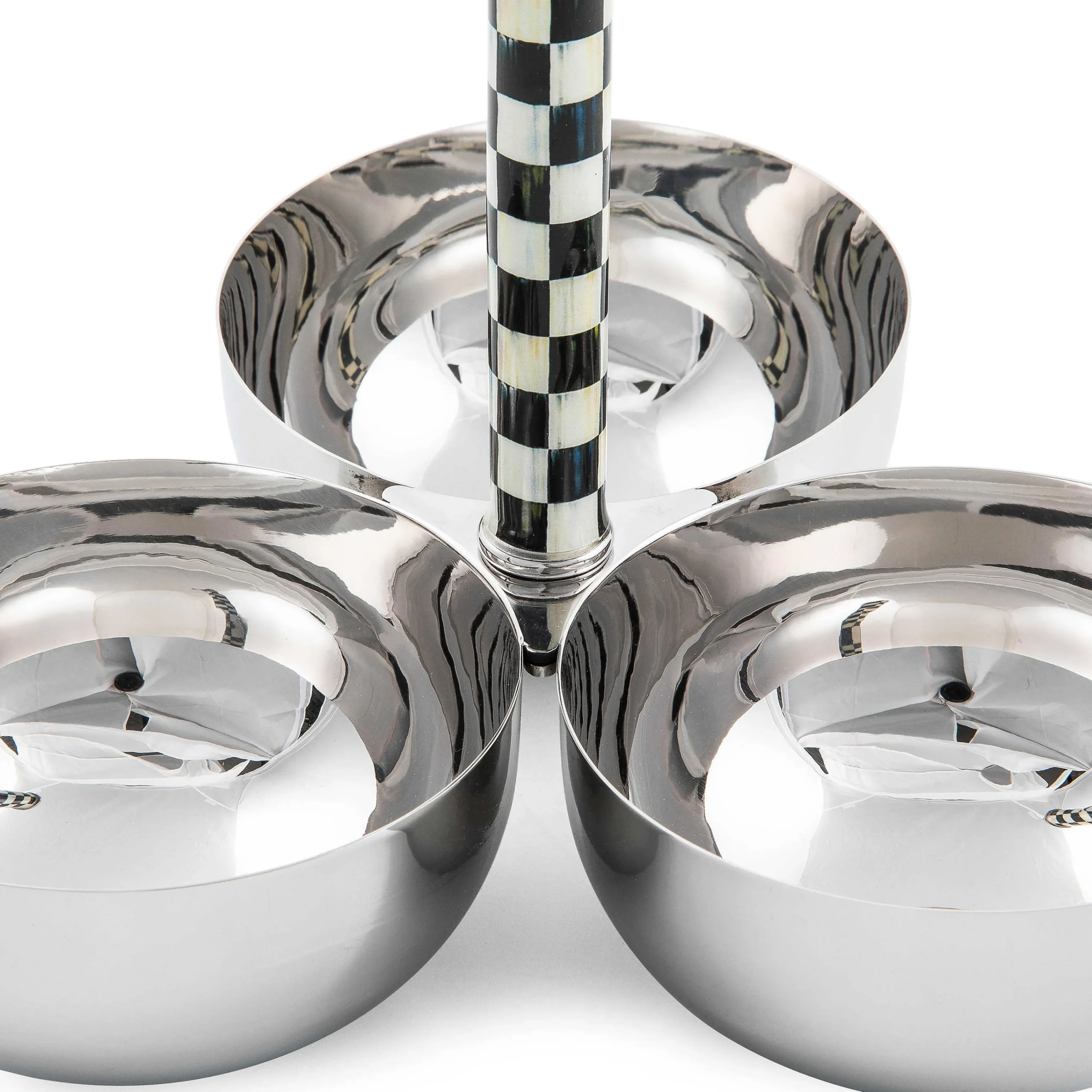 MacKenzie-Childs Serveware<Courtly Check Supper Club Trio