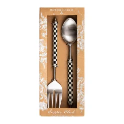 MacKenzie-Childs Serveware<Courtly Check Supper Club Salad Serving Set