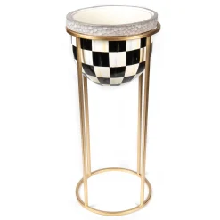 MacKenzie-Childs Outdoor<Courtly Check Tall Plant Stand
