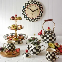 MacKenzie-Childs Bar Entertaining<Courtly Check Three Tier Sweet Stand