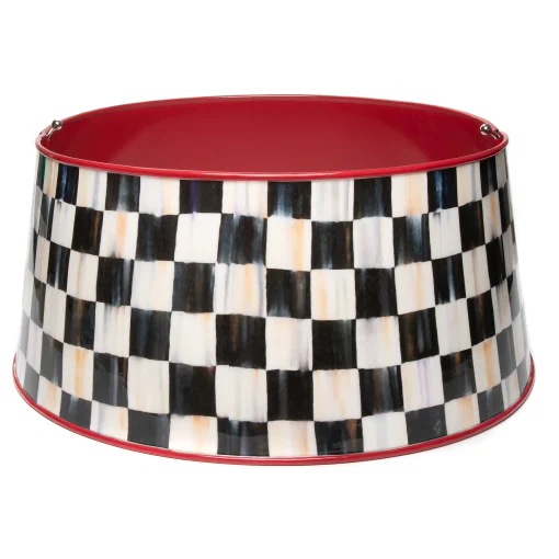 MacKenzie-Childs Holiday|Room Accents<Courtly Check Tree Collar