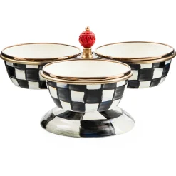 MacKenzie-Childs Bar Entertaining|Serveware<Courtly Check Triplicity