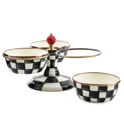MacKenzie-Childs Bar Entertaining|Serveware<Courtly Check Triplicity