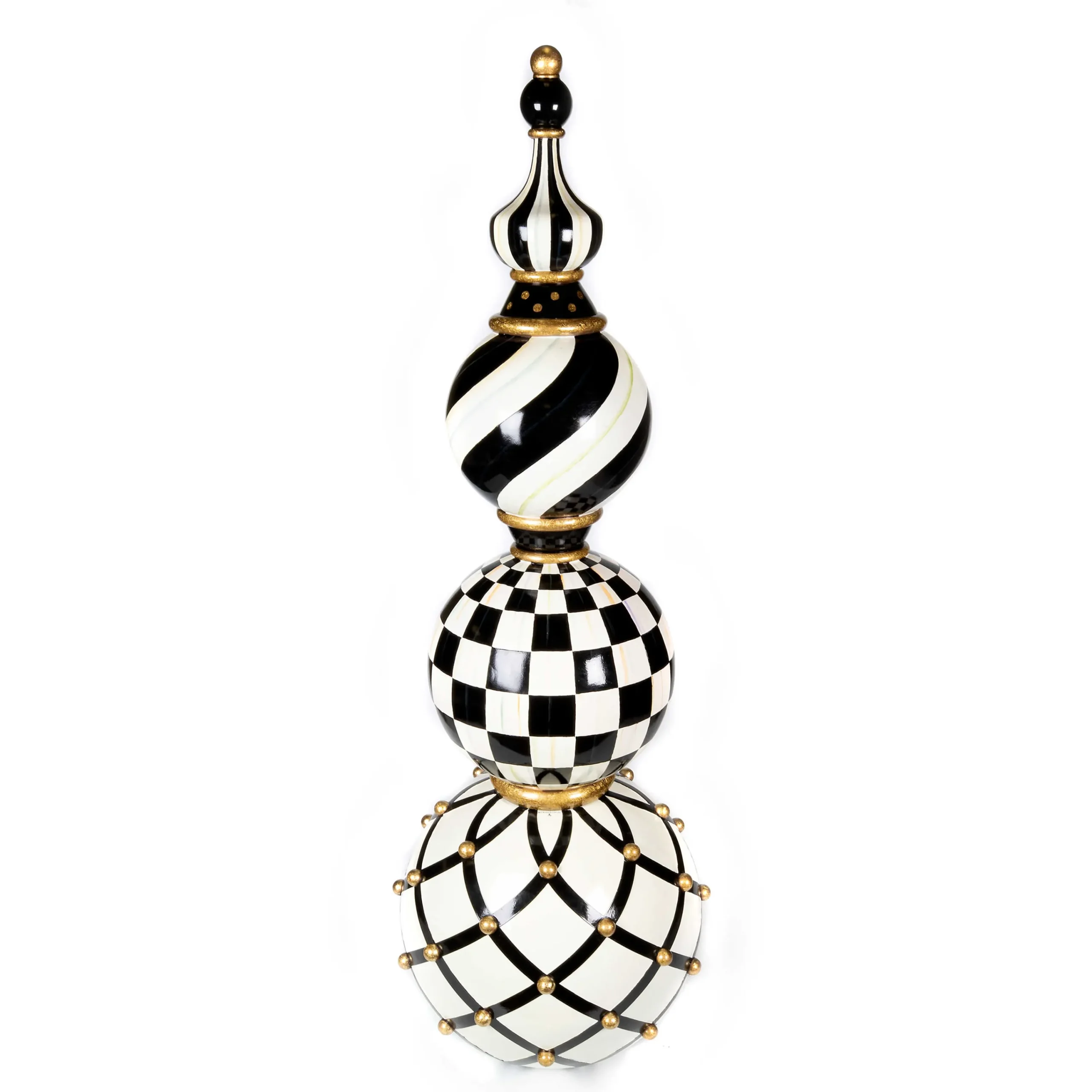 MacKenzie-Childs Outdoor<Courtly Check Trophy Topiary