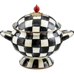 MacKenzie-Childs Serveware<Courtly Check Tureen