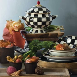 MacKenzie-Childs Serveware<Courtly Check Tureen