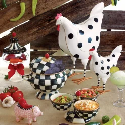 MacKenzie-Childs Serveware<Courtly Check Tureen