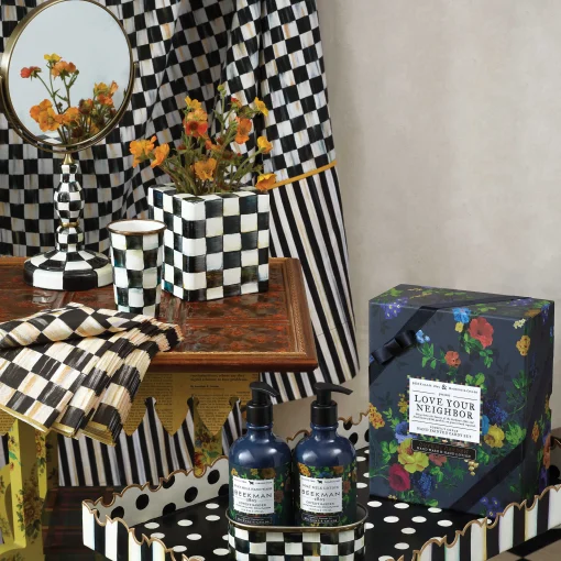MacKenzie-Childs Bath & Bath Accessories<Courtly Check Vanity Mirror