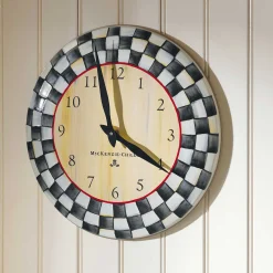 MacKenzie-Childs Room Accents<Courtly Check Wall Clock