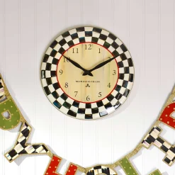 MacKenzie-Childs Room Accents<Courtly Check Wall Clock