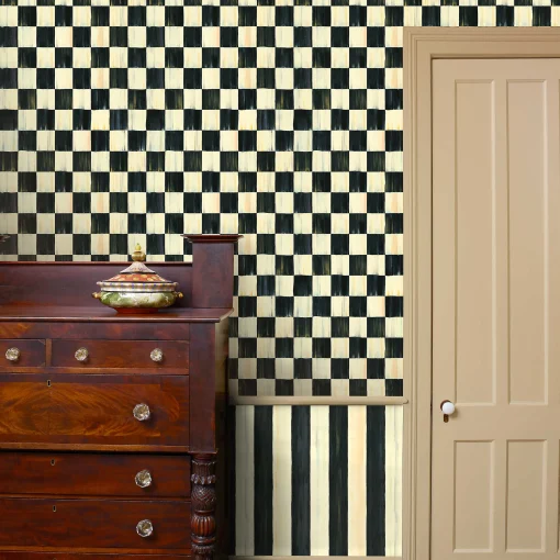 MacKenzie-Childs Finishing Touches|Room Accents<Courtly Check Wallpaper
