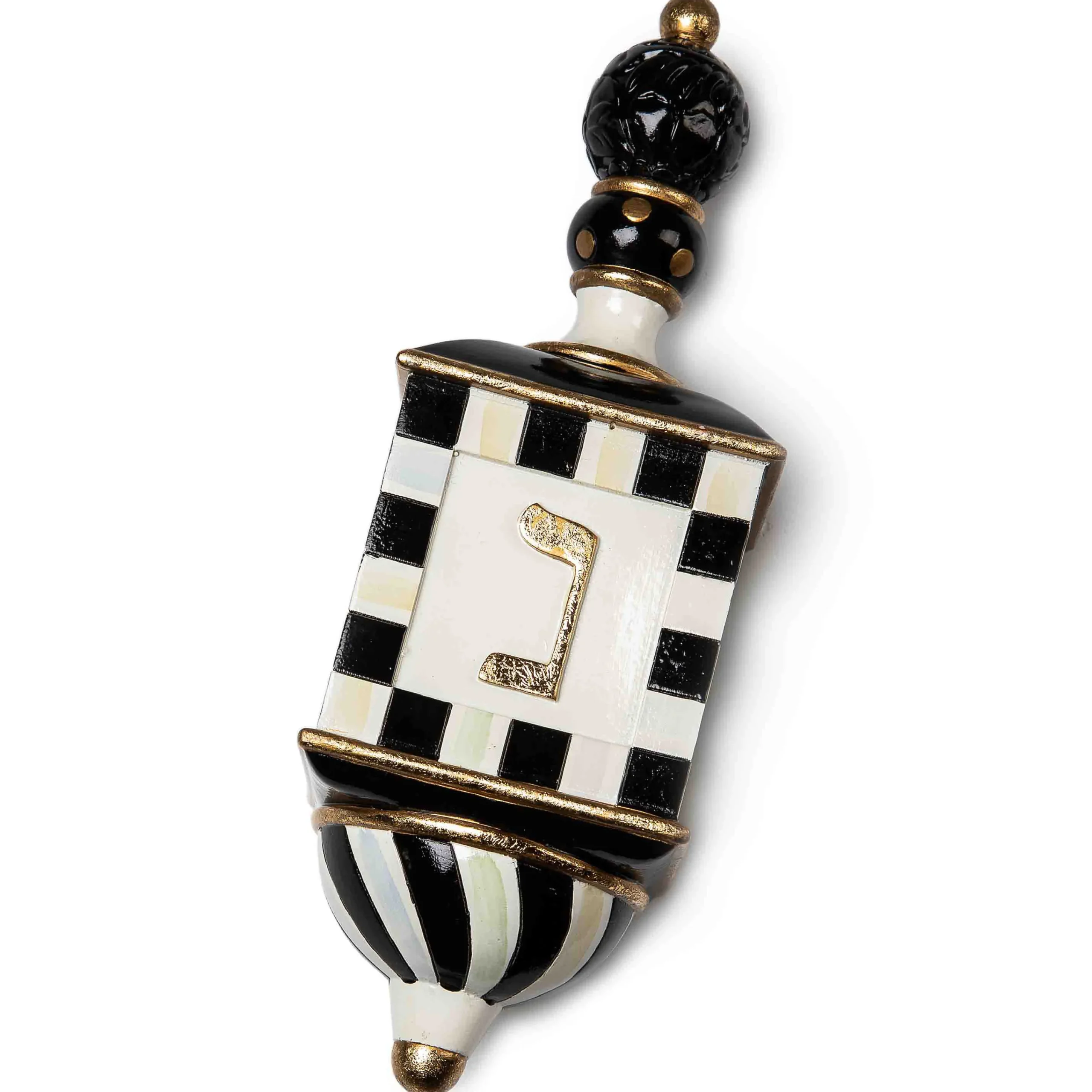 MacKenzie-Childs Holiday|Room Accents<Courtly Classic Dreidel