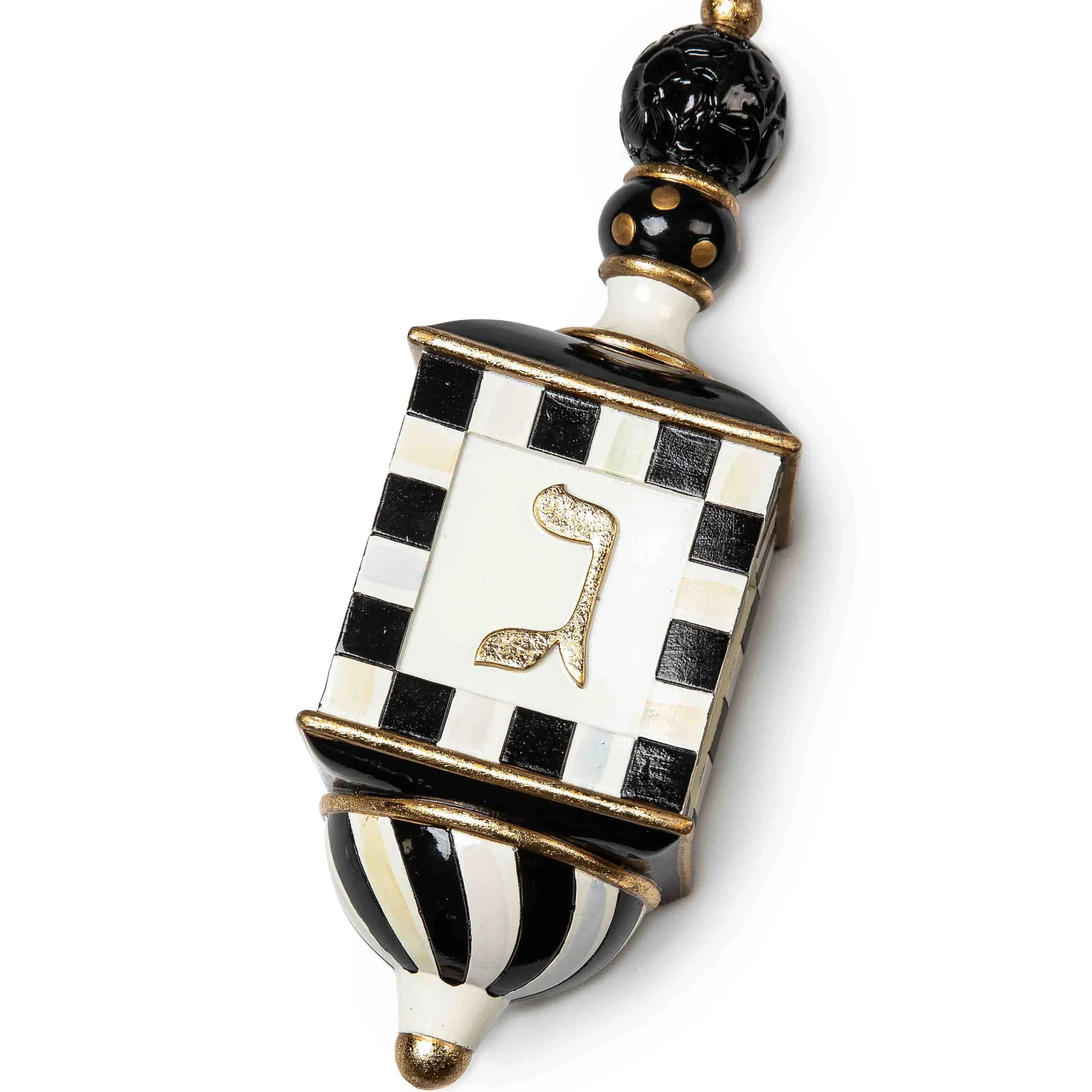 MacKenzie-Childs Holiday|Room Accents<Courtly Classic Dreidel