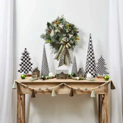 MacKenzie-Childs Holiday|Decor Sets<Courtly Cone Trees, Set of 3