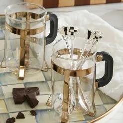 MacKenzie-Childs The Coffee Shop|Fall Entertaining<Courtly Espresso Spoons, Set of 4