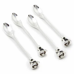 MacKenzie-Childs The Coffee Shop|Fall Entertaining<Courtly Espresso Spoons, Set of 4