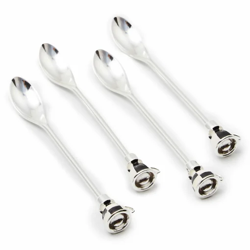 MacKenzie-Childs The Coffee Shop|Fall Entertaining<Courtly Espresso Spoons, Set of 4